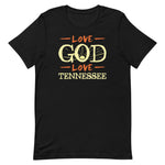 Love God Love Tennessee Sunrise T-Shirt