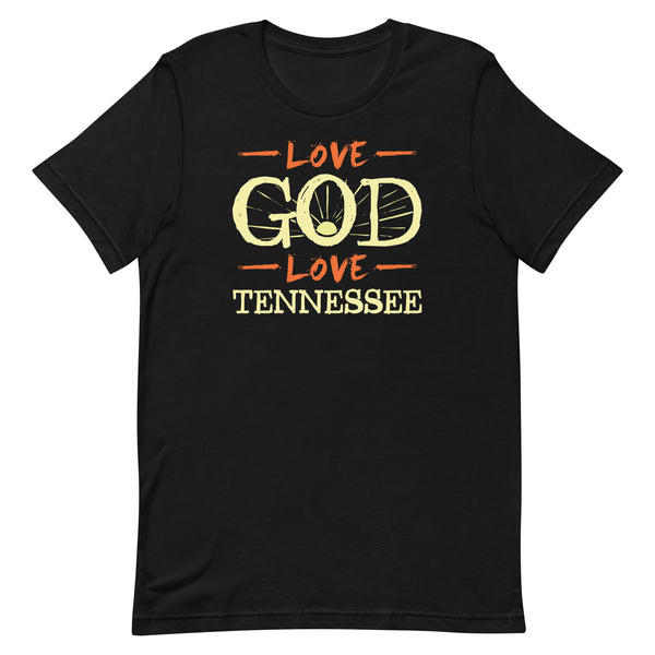 Love God Love Tennessee Sunrise T-Shirt
