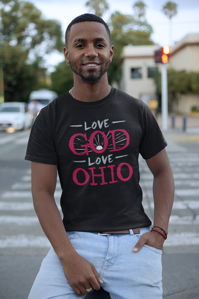 Love God Love Ohio Sunrise T-Shirt