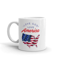 Love God Love America Mug
