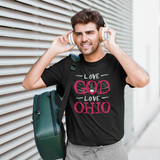 Love God Love Ohio Sunrise T-Shirt