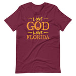 Love God Love Florida Sunrise T-Shirt