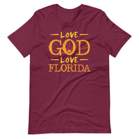 Love God Love Florida Sunrise T-Shirt