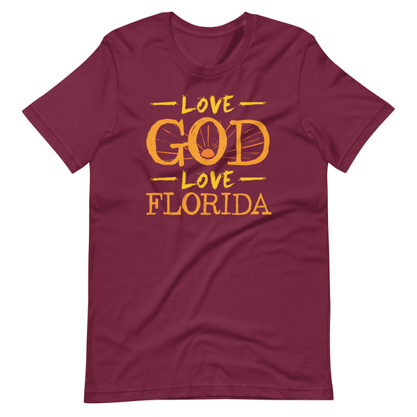 Love God Love Florida Sunrise T-Shirt