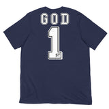 God 1st Tee( Old School With Trim Around The Number 1 on back)