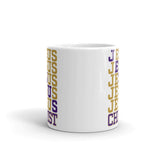 Power In The Name Of Jesus Mug-Gold/Purple Logo