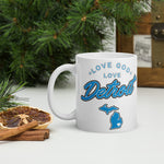 Love God Love Detroit Mug