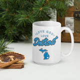 Love God Love Detroit Mug